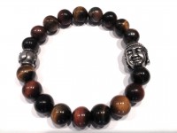 BRACELET OEIL DE TIGRE BOUDDHA ZEN